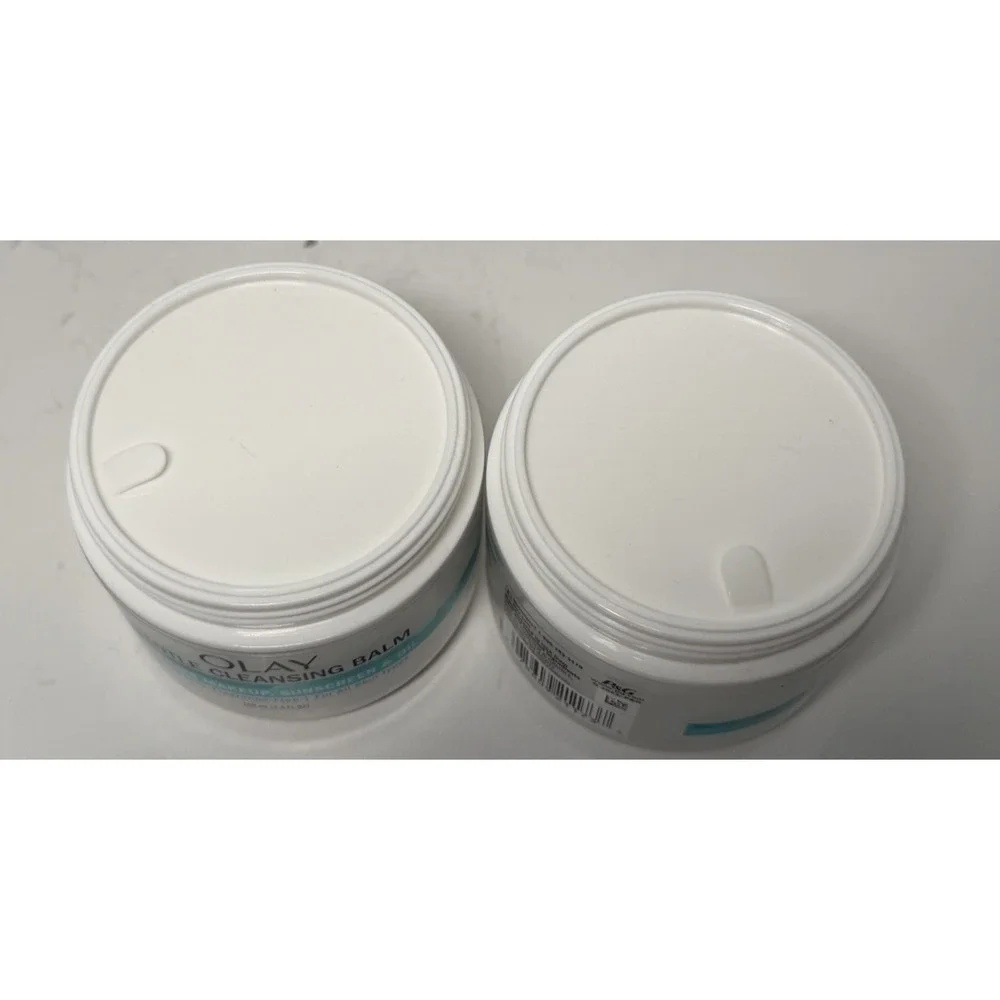 2 New Olay Gentle Cleansing Balm Removes Makeup, Sunscreen & Oil 3.4oz
